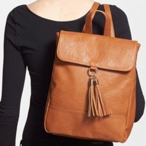 Ellie Backpack - Cognac/Saddle Brown